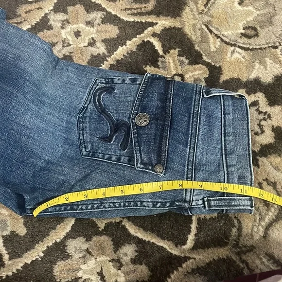 Rock & Republic Kasandra Flare Jeans size 2 M Stretch Great Condition R010353 - Picture 12 of 17